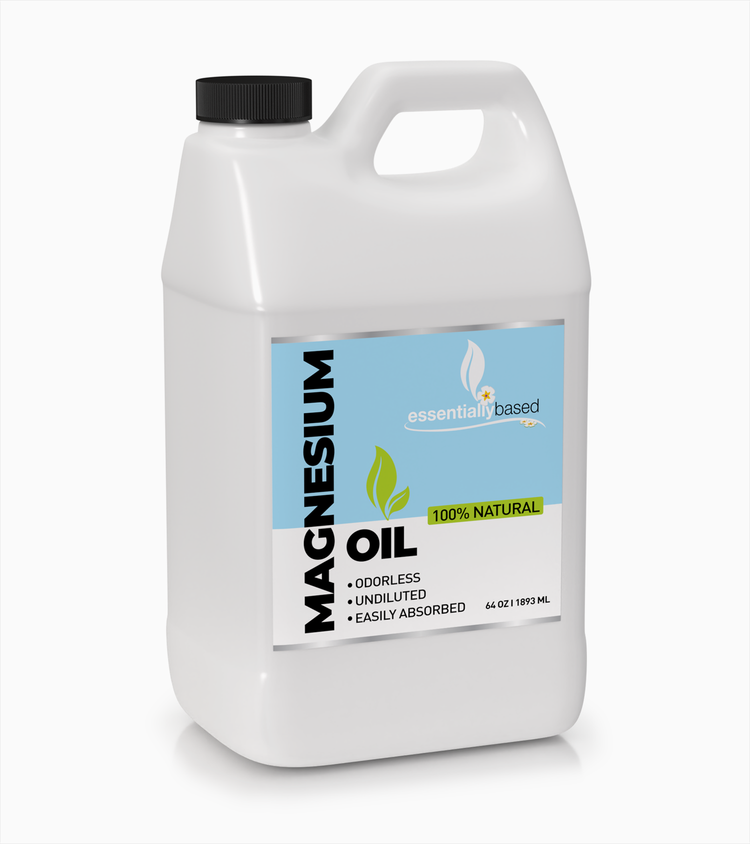 64oz Natural Magnesium Oil Spray