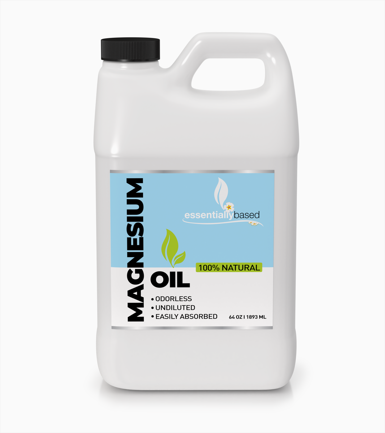 64oz Natural Magnesium Oil Spray