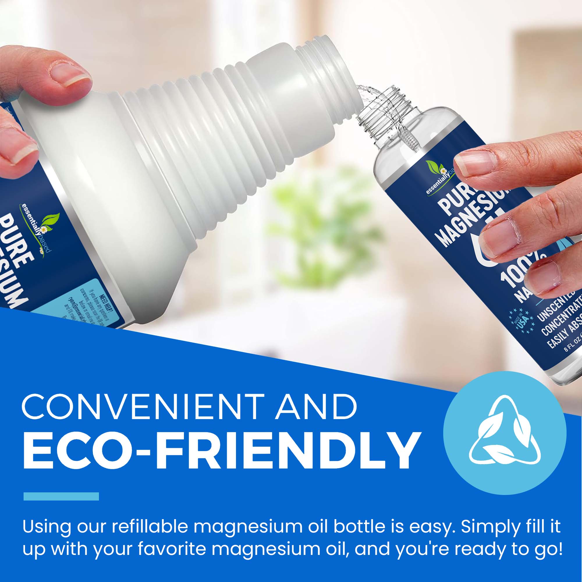 8oz Natural Magnesium Oil Spray