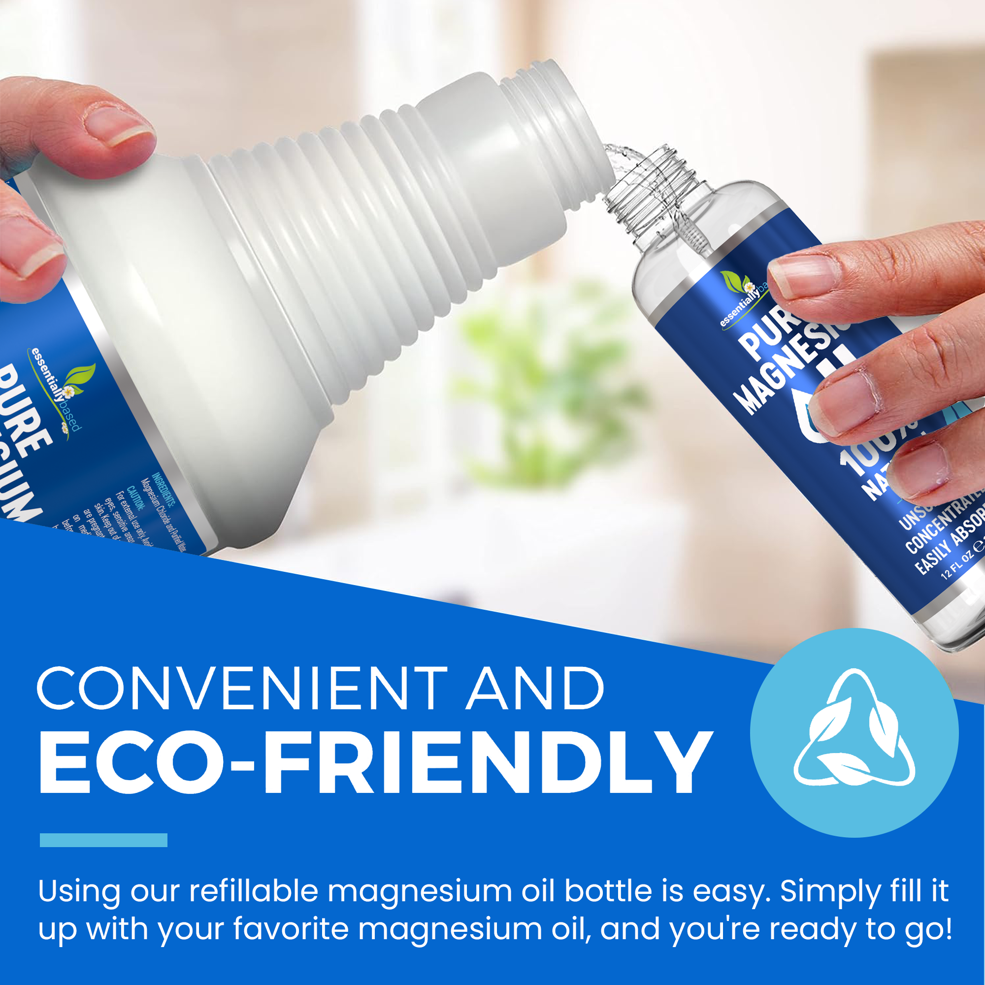 32oz Natural Magnesium Oil Spray