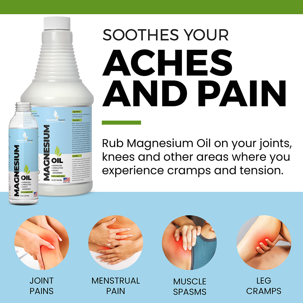 32oz Natural Magnesium Oil Spray