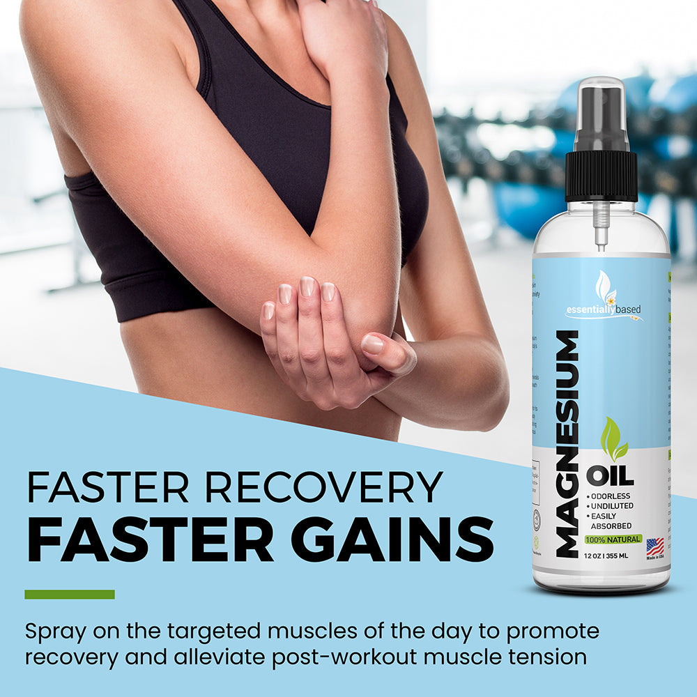 12oz Natural Magnesium Oil Spray