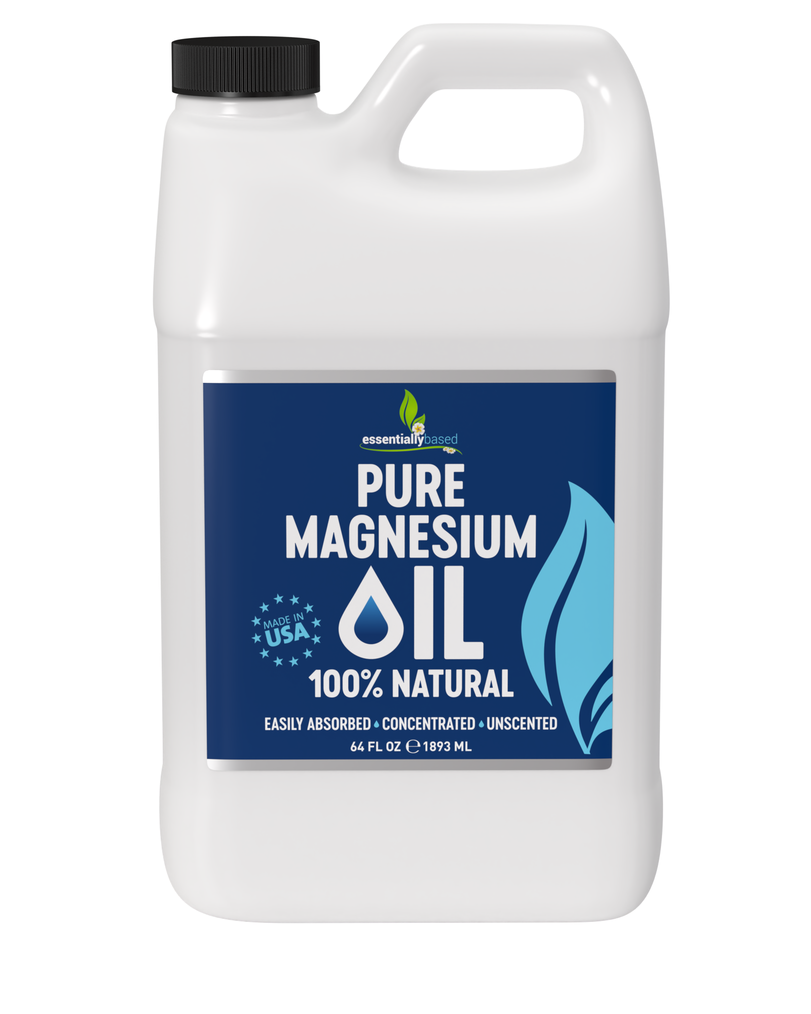 64oz Natural Magnesium Oil Spray