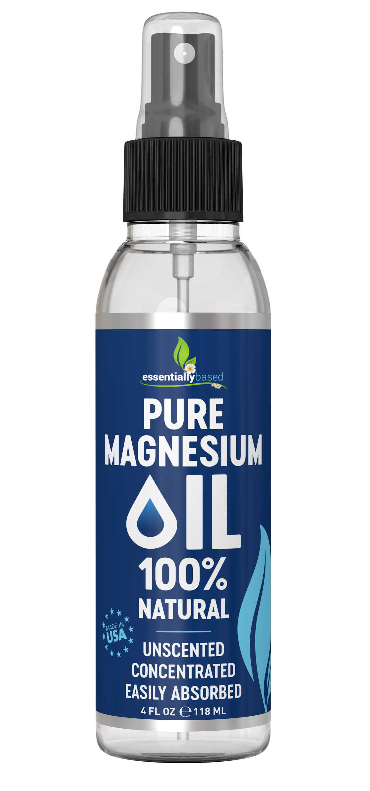 4oz Natural Magnesium Oil Spray