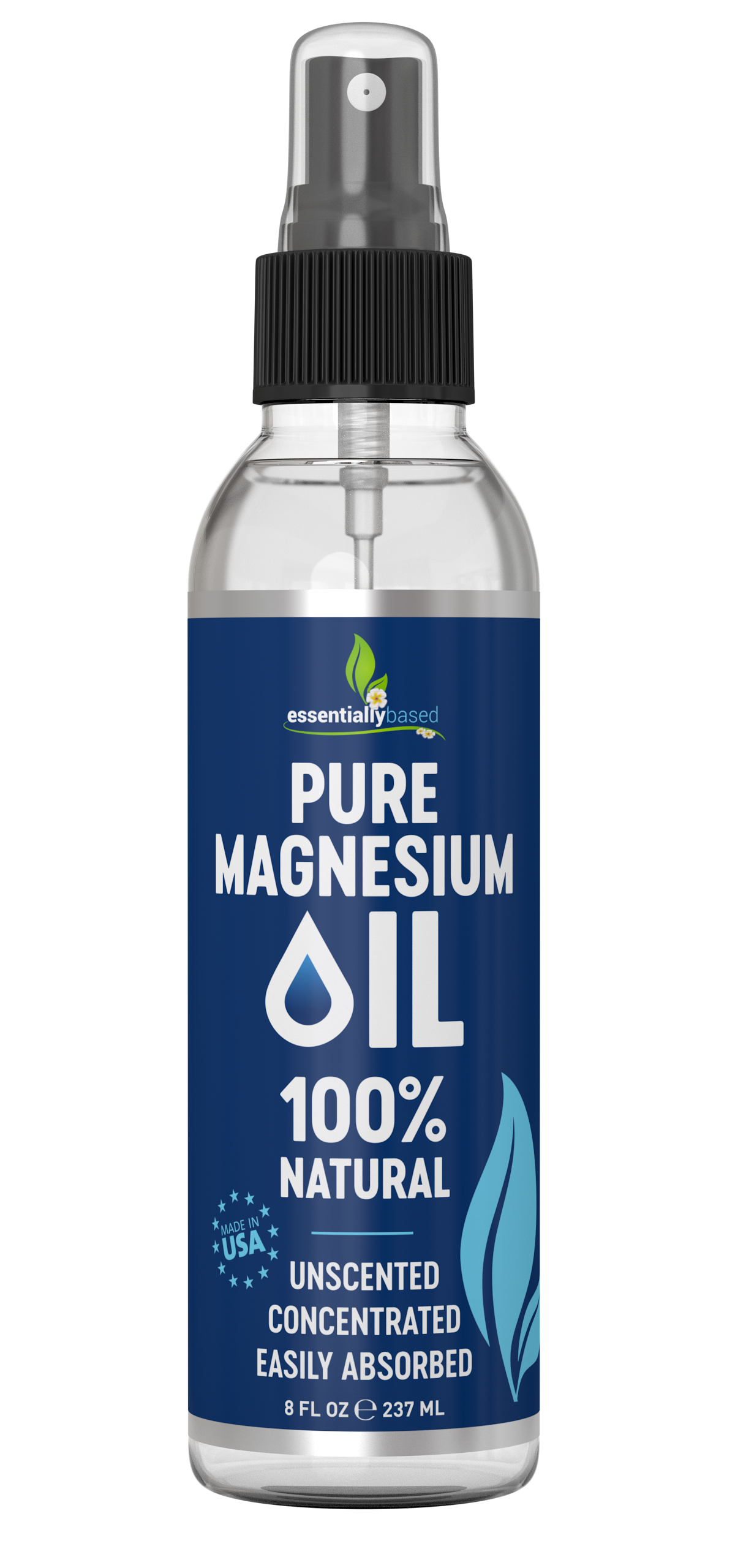 8oz Natural Magnesium Oil Spray